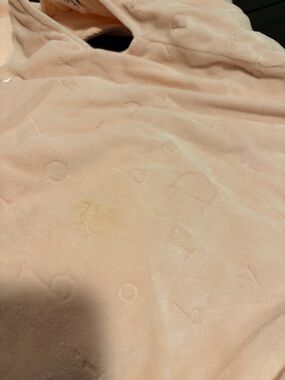 Dior baby Light Pink Embossed Logo Dress